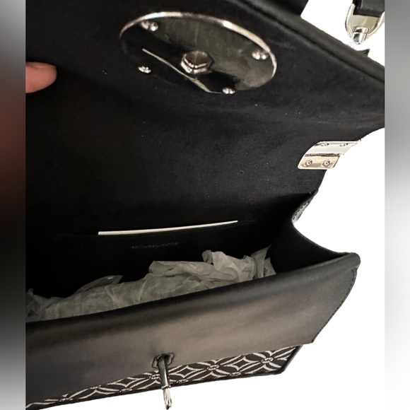 Greenwich Small Logo Jacquard Crossbody Bag - Picture 10 of 13